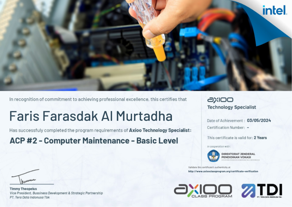 ACP #2 - Computer Maintenance