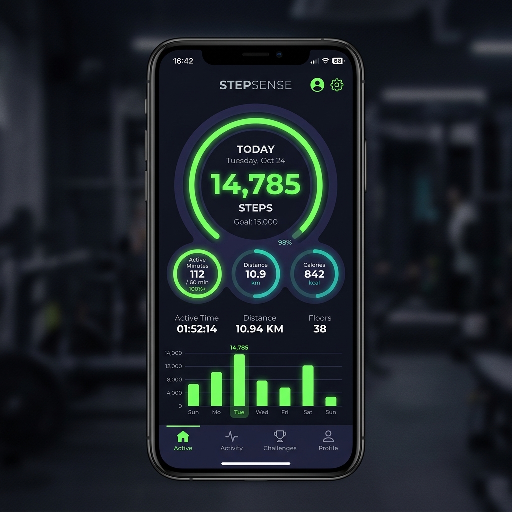 Mockup UI Aplikasi Server Monitoring